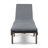 Bosse Outdoor Acacia Wood Chaise Lounge Set , Cushion Included