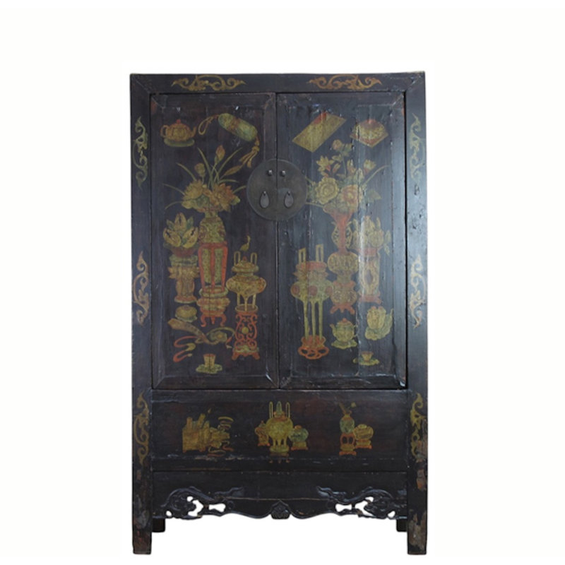Solid Wood Accent Cabinet