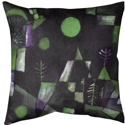 Coussin décoratif pleine lune