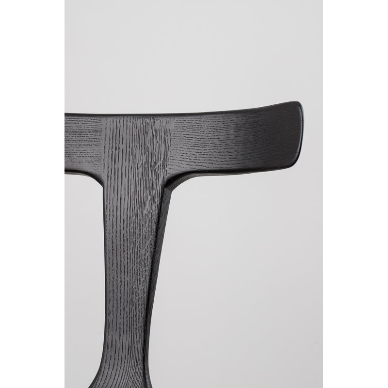 Anvil Dining Chair, Matte Black