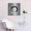 «Red Circle I Crop» par Melissa Averinos, Red Barrel Studio®, art mural en métal-1321335747