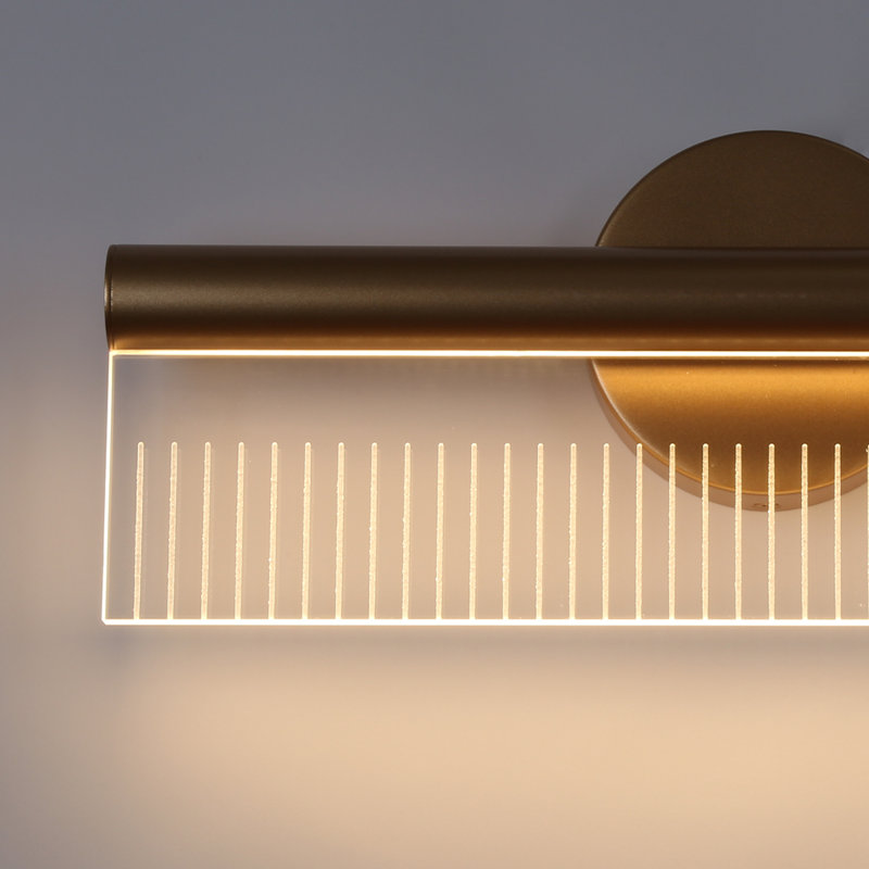 Luminaire à DEL 1 lumière à intensité variable Neydi, H 6,50 po x l 16,30 po x P 2,80 po