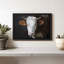 Animal «Serious Cow Face Canvas Print»-101457201
