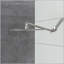 Pomme de douche à pluie avec bras de douche (carré de 10 pouces, nickel brossé)