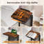 Adjustable Swivel C-side Table with Height Control-2013632139