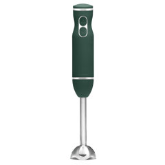 Chefman Immersion Blender 300-Watt Turbo 12 Speed Stick Hand Blender,  Powerful Ice Crushing Design Purees Smoothies, Sauces & Soups, Detachable  Heat