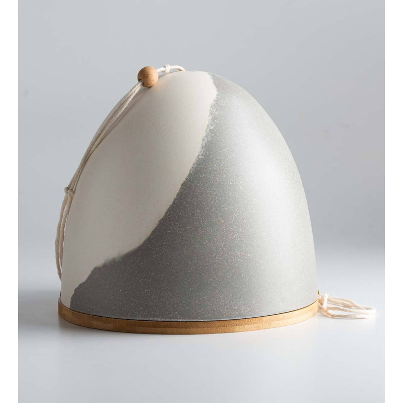 Igloo Shaped Bamboo Fiber Birdhouse