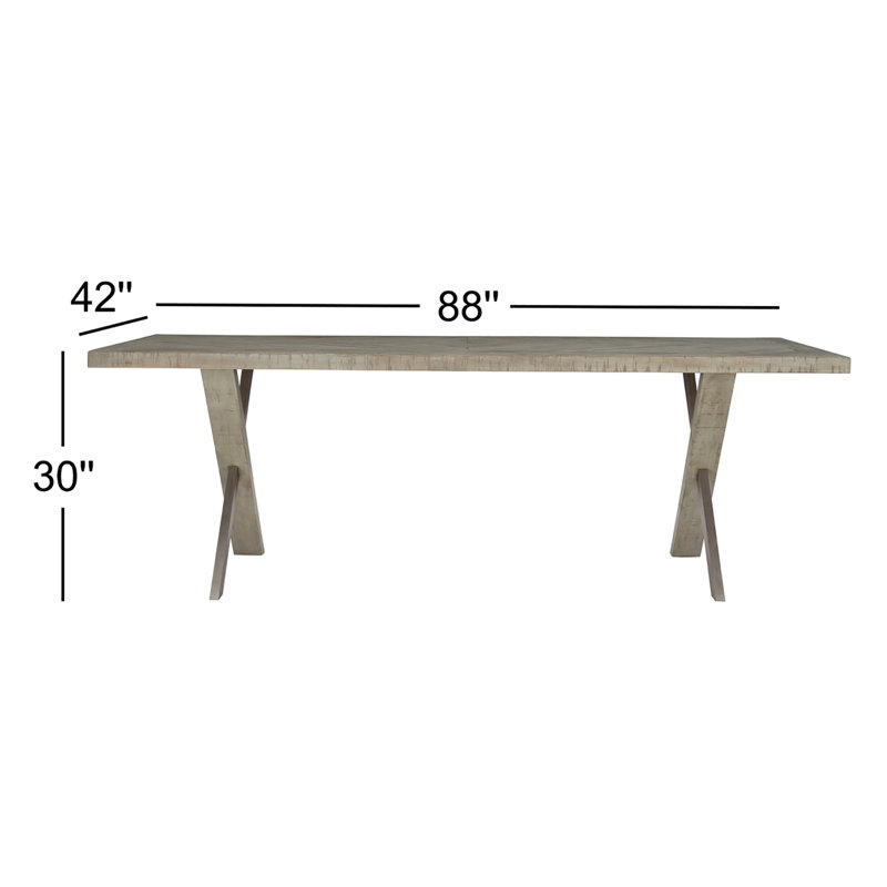 Milo Pine Wood Dining Table
