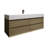 Albizu 59" Wall-Mounted Single Bathroom Vanity-69316045