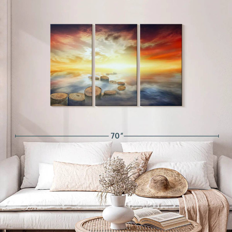 Alvord Ocean Sunrise View, 28" H x 45" W
