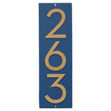 Floating 1-Line Wall Address Plaque