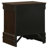 Demetra Cappuccino 2-Drawer Nightstand With Bail Handle
