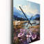 Horloge murale Colaine - Violets-848532945