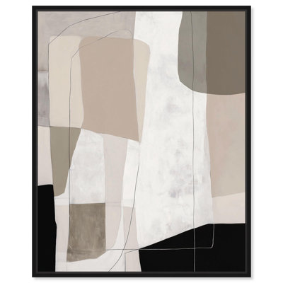 Décoration murale moderne sur toile Neutral Forms II 