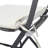 Gray Patio Chair Table 3 Pieces , Metal Construction With Rust Resistance, Folding Style, Comfortable Seating, Fade Cushions, Easy Upkeep And Installation Actions - Pieces, Frame, Fashionable Design,-1735589508