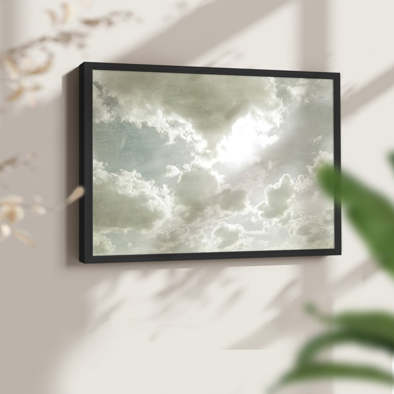 Sky Scrapers II -Framed Print - Restickable, Black, 16" H x 20" W