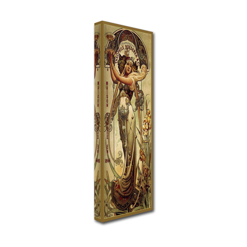 « spiritueux 15 », reproduction d’impression sur toile tendue, H 47 po x l 16 po