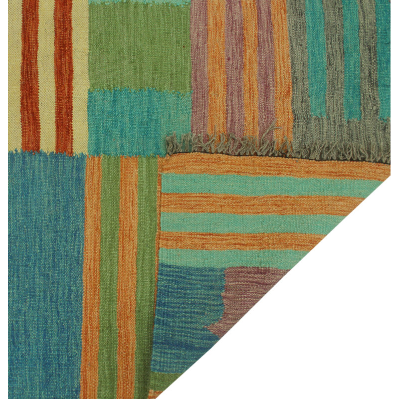 Boser Wool Patchwork Indoor Rug