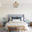Plafonnier semi-encastré 3 lumières Boho Farmhouse