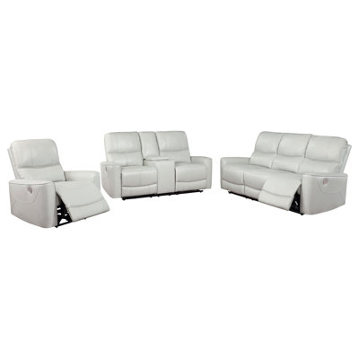 Ensemble de canapé inclinable électrique 3 pièces Tiffanee