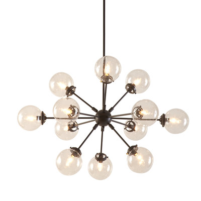 Lustre 12 lumières Gracie Mills Valdes