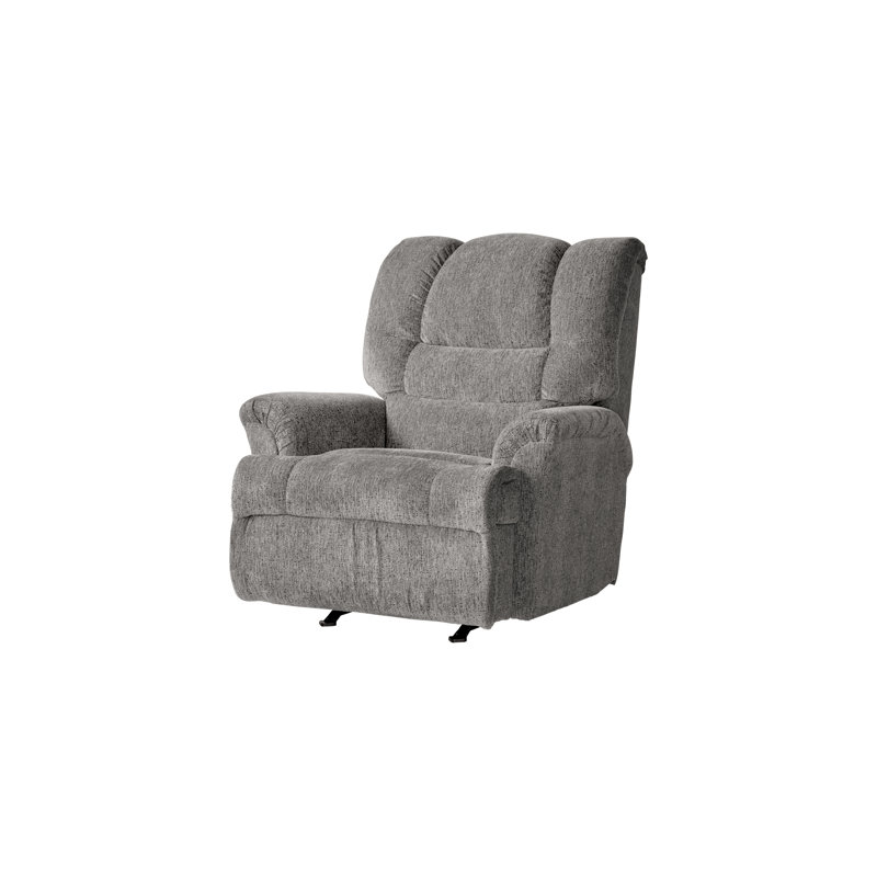 Yother Upholstered Recliner, Lewis Smoke