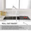 Robinet de cuisine à poignée simple-82942456
