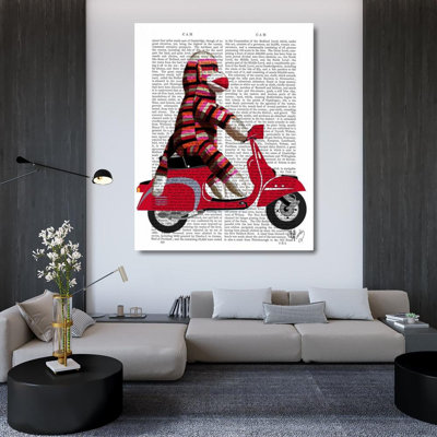 Art sur toile tendue avec toile Trinx Fab Funky