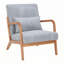 Chaise de lecture rembourrée avec structure en bois massif-975584178-887024979