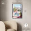 Art mural sur toile de salle de bain Jacquelins matin par Art Remedy-104439477-104439465