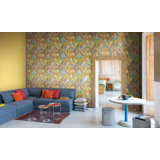 Kongo Floral Paper/Non-Woven Wallpaper by Jannelli & Volpi