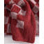 Checkerboard Checkered Knitted Throw Blanket-1534061147