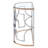Fullerton 42'' Glass Top Console Table