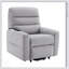 Fauteuil inclinable électrique en cuir Freddie Aire Power Motion