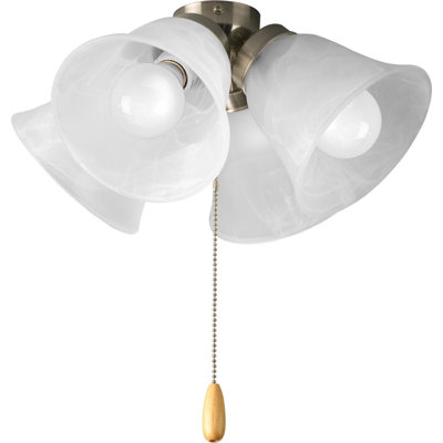 4-Light Universal Ceiling Fan Branched Light Kit