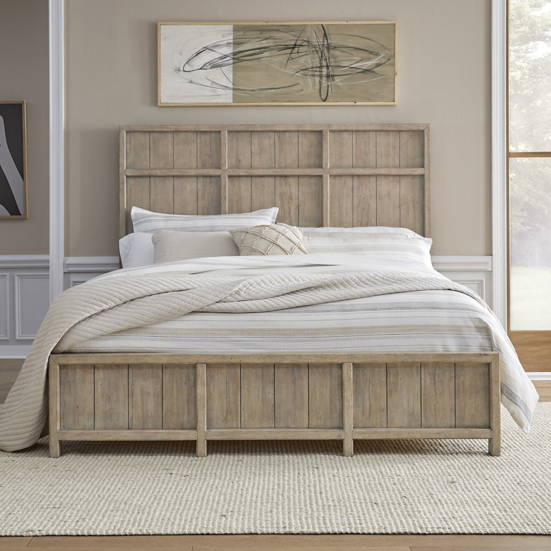 Aason Panel Bed, King