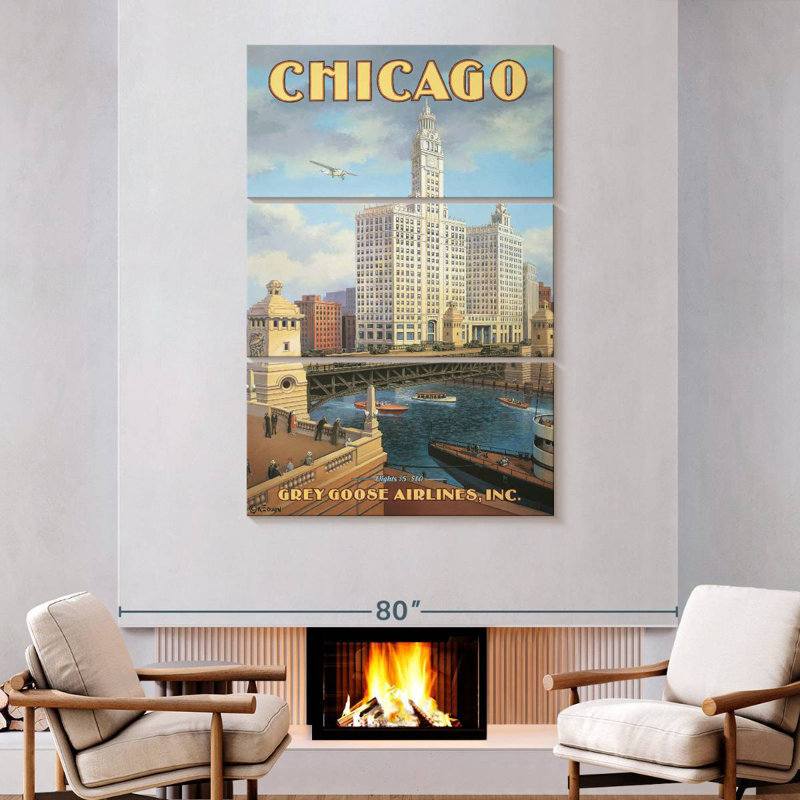 Sirci Chicago, H 74 po x l 48 po