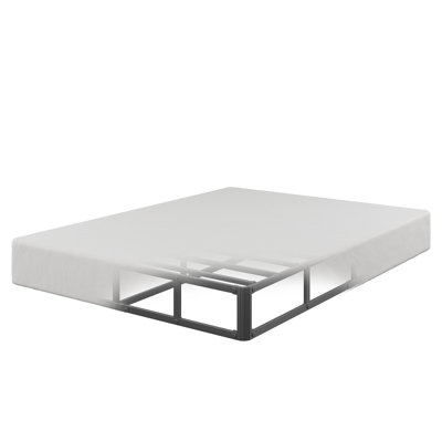 Sommier tapissier en métal 9 po avec housse en tissu