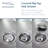 Radius 31.75'' L Double Bowl Granite Kitchen Sink-48407018
