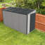 4 ft. W x 10 ft. D Plastic Storage Shed