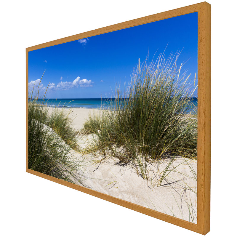 Dangerfield Salento, Sand Dunes - Single Picture Frame Print, 76cm H x 114cm W x 4cm D, Oak Framed