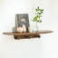 Tablettes murales en bois flottantes Sephine