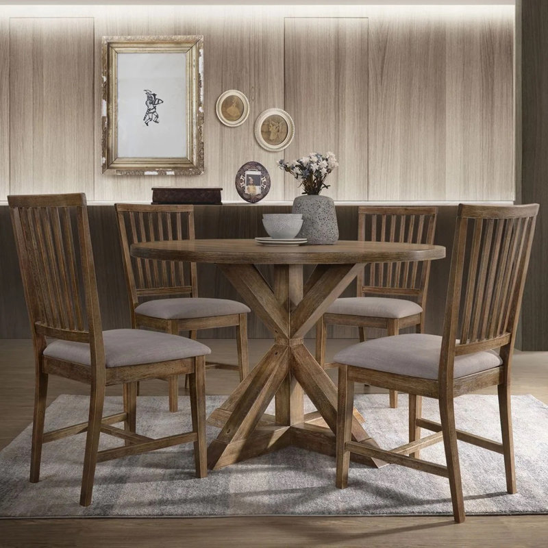 Wood Dining Chair Set of 2