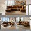 Canapé d'angle moderne et modulaire-600304792