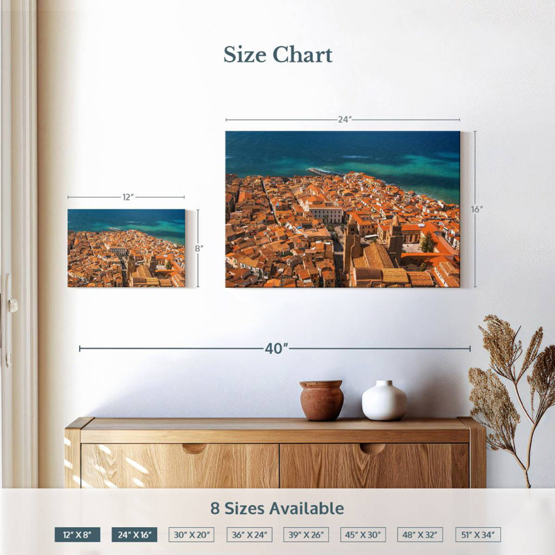 Paysage urbain Nicci Cefalu, H 16 po x l 24 po