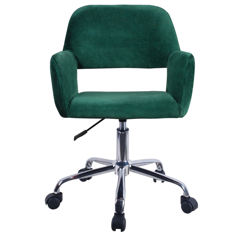 Alayshia Velvet Office Chair