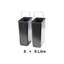 Cydnie Stainless Steel Step On Recycling Bin-1872423501-1872423500