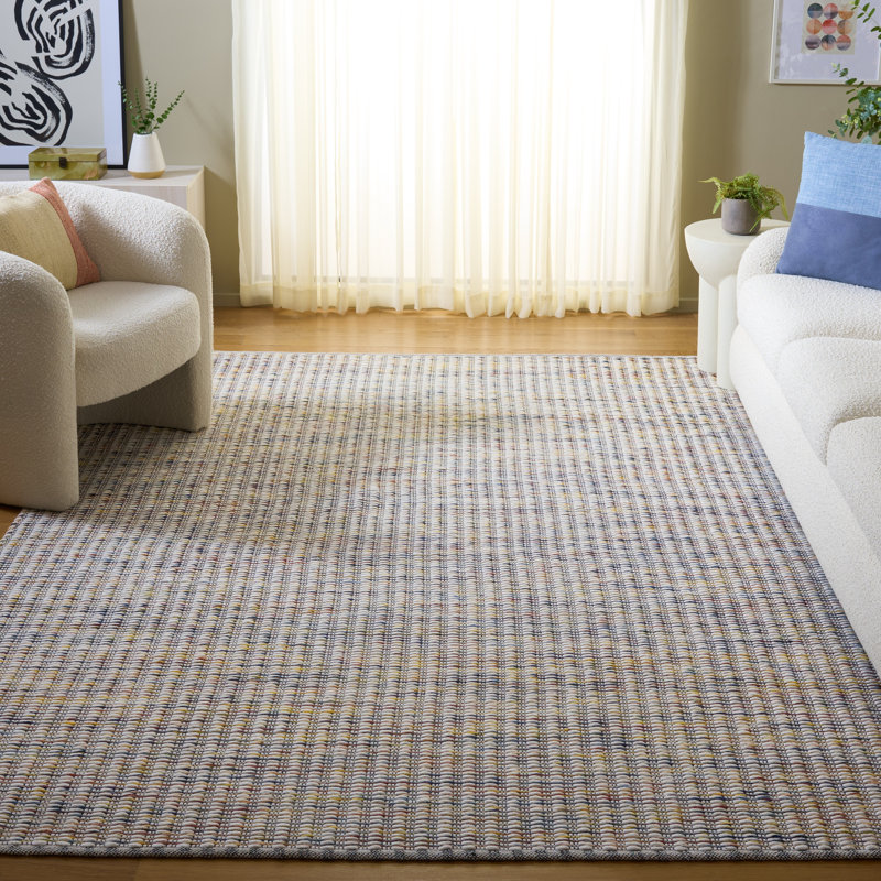 Natura Hand Woven Wool No Pattern Rug, Rectangle 8' x 10'