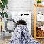 Tapis paillasson bleu lavable MAVAL 2 pi x 3 pi MAVAL-1692840942