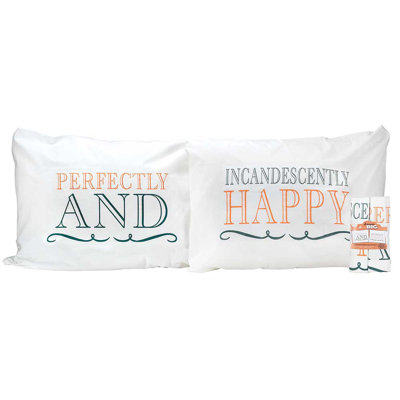 Pillowcase Set Perfectly Happy